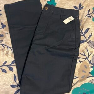 NWT! Old Navy Women’s Navy Blue High Waisted Flare Adjustable Waist size 8